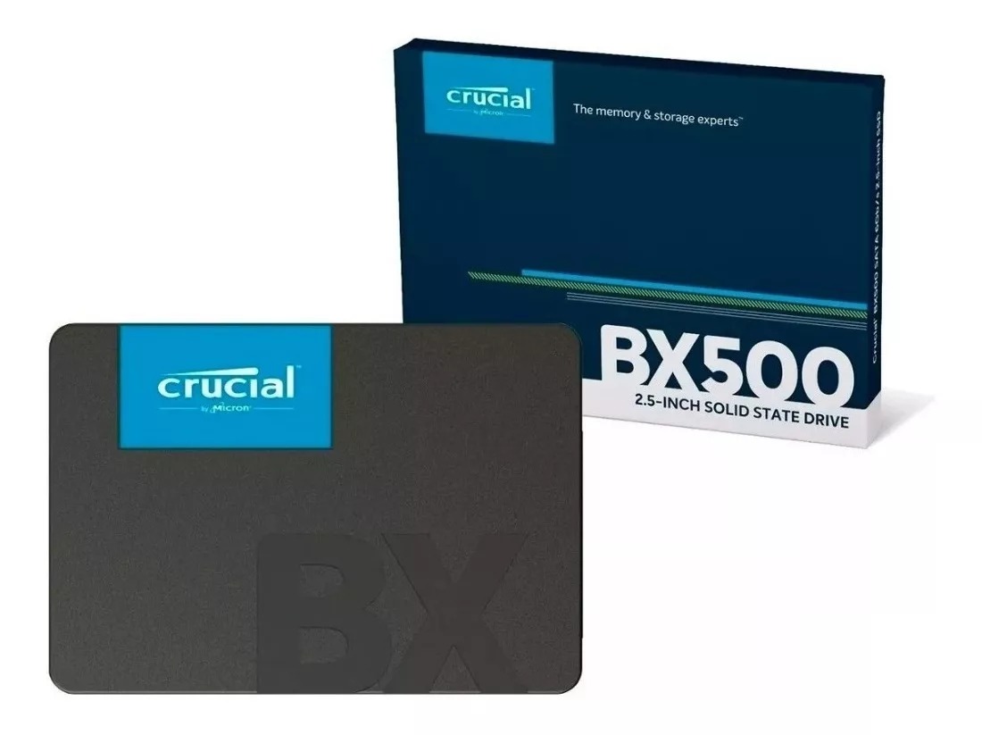 Disco Estado Solido SSD 240GB CRUCIAL Bx500 2.5